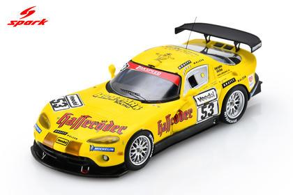 PRECOMMANDE - Spark 43NUR1999 1:43 - Chrysler Viper GTS-R N°53 Zakspeed Racing Winner 24H Nürburgring 1999 P. Zakowski - H-J. Tiemann -  K. Ludwig - M. Duez
