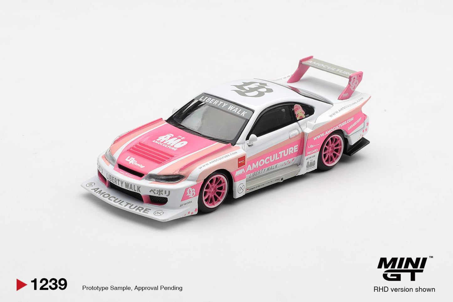 PRECOMMANDE - Mini GT MGT01239-R 1:64 - NISSAN Silvia  (S15) LB-Super Silhouette Amoculture 2026