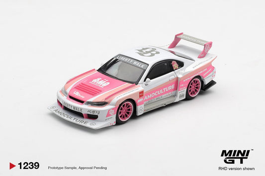 PRECOMMANDE - Mini GT MGT01239-R 1:64 - NISSAN Silvia  (S15) LB-Super Silhouette Amoculture 2026