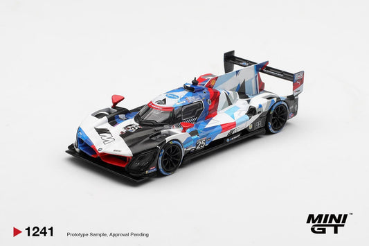 PRECOMMANDE - Mini GT MGT01241-L 1:64 - BMW M Hybrid V8 GTP BMW M Hybrid V8 GTP N°25 BMW M Team RLL 24H Daytona 2024 C. De Phillippi - M. Martin - R. Rast - N. Yelloly