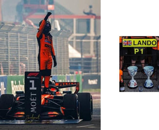 PRECOMMANDE - Spark 64S271 1:64 - MCLAREN MCL40 N°1 McLaren Mastercard F1 Team Winner Dutch GP 2026 Lando Norris with driver and pit boards