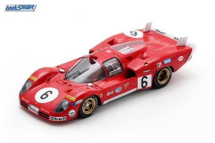 PRECOMMANDE - Looksmart LSLM180 1:43 - FERRARI 512 S N°6 24H Le Mans 1970  I. Giunti - N. Vaccarell