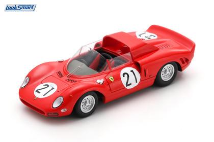 PRECOMMANDE - Looksmart LSRC112LM 1:43 - FERRARI 330 P2 Testing Le Mans April 1965