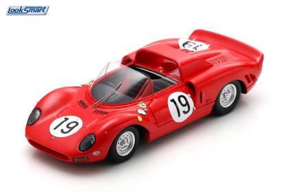 PRECOMMANDE - Looksmart LSRC119LM 1:43 - FERRARI 330 P2 N°19 24H Le Mans 1965  J. Surtees - L. Scarfiotti