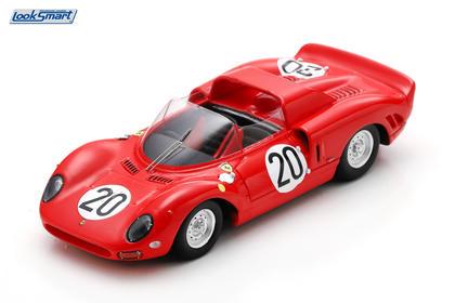 PRECOMMANDE - Looksmart LSRC120LM 1:43 - FERRARI 330 P2 N°20 24H Le Mans 1965  J. Guichet - M. Parkes