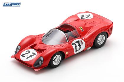 PRECOMMANDE - Looksmart LS18LM040 1:18 - FERRARI 330 P3 N°27 24H Le Mans 1966  P. Rodriguez - R. Ginther