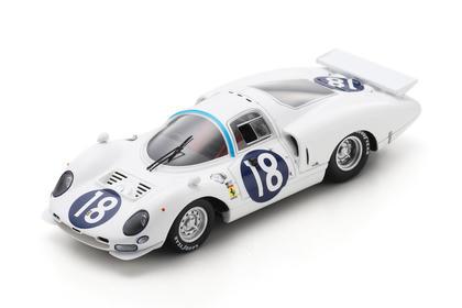PRECOMMANDE - Looksmart LSLM137 1:43 - FERRARI 365 P2 N°18 24H Le Mans 1966  Masten Gregory - Bob Bondurant