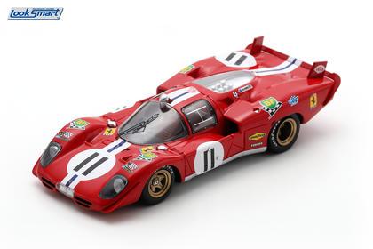 PRECOMMANDE - Looksmart LSLM170 1:43 - FERRARI 512 S N°11 4th 24H Le Mans 1970  S. Posey - R. Bucknum