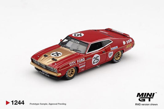 PRECOMMANDE - Mini GT MGT01244-R 1:64 - FORD Falcon (XB) GT N°25 1000Km Bathurst 1975 A. Moffat - I. Geoghegan