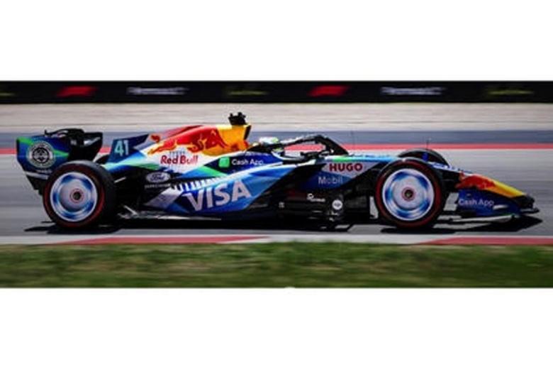 PRECOMMANDE - Spark S9408 1:43 - RACING BULLS VCARB 03 N°41 Visa Cash App Racing Bulls F1 Team Spanish GP 2026 Arvid Lindblad