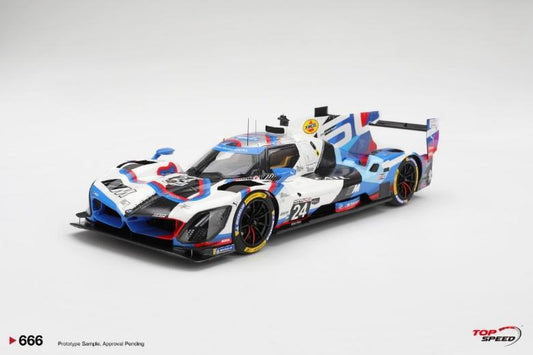 PRECOMMANDE - Top Speed TS0666 1:18 - BMW M Hybrid V8 N°24 BMW M Team RLL SEBRING 12H 2025 P. Eng - D. Vanthoor - K. Magnussen