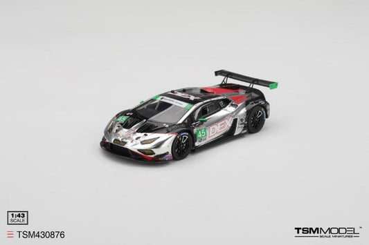 PRECOMMANDE - TSM Model TSM430876 1:43 - LAMBORGHINI Huracan GT3 EVO2 N°45 Dex Wayne Taylor Racing Daytona 24H 2025 K. Marcelli - G. Doyle - T. Hindman - D. Formal
