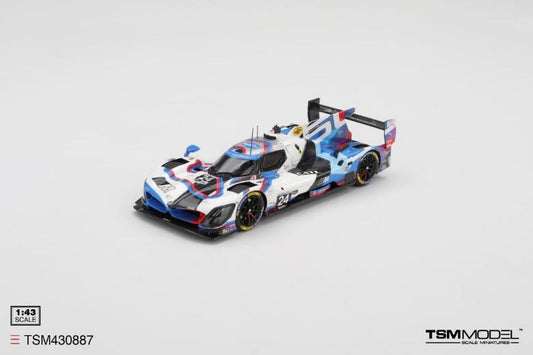 PRECOMMANDE - TSM Model TSM430887 1:43 - BMW M Hybrid V8 N°24 BMW M Team RLL SEBRING 12H 2025 P. Eng - D. Vanthoor - K. Magnussen