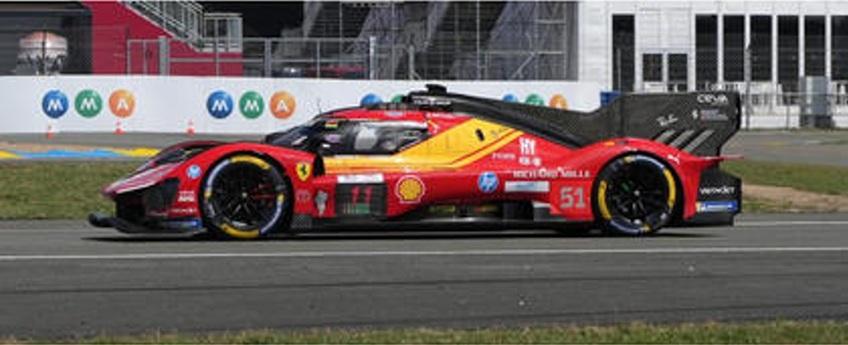 PRECOMMANDE - Looksmart LS18LM065 1:18 - FERRARI  499P N°51 Ferrari AF Corse 5th Le Mans 24H 2026  A. Pier Guidi J. Calado A. Giovinazzi