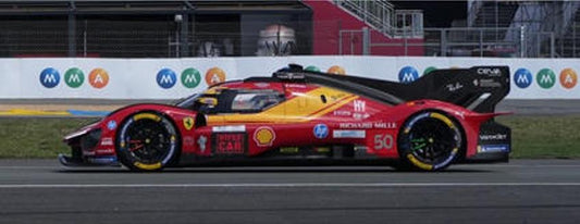 PRECOMMANDE - Looksmart LS18LM064 1:18 - FERRARI 499P N°50 Ferrari AF Corse Le Mans 24H 2026  A. Fuoco N. Nielsen M. Molina