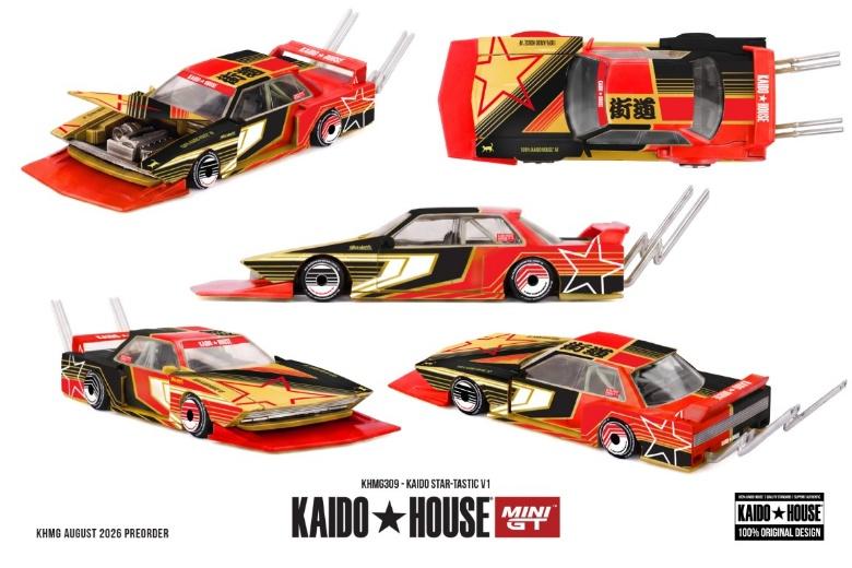 PRECOMMANDE - Kaido House KHMG309 1:64 - KAIDO Star Tastic V1 1985