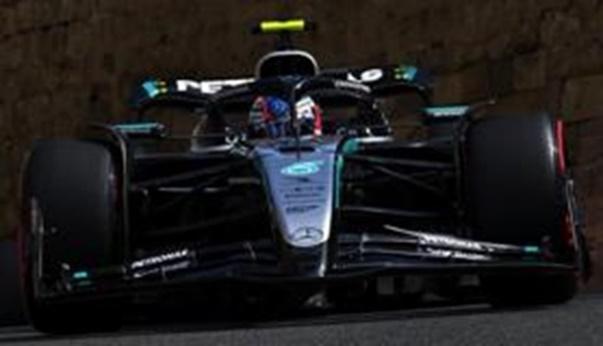 PRECOMMANDE - Spark S9632 1:43 - MERCEDES W16 N°12 MERCEDES-AMG PETRONAS Formula One Team 4th Azerbaijan GP 2025 Kimi Antonelli