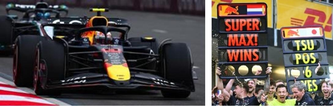 PRECOMMANDE - Spark S9634 1:43 - RED BULL Racing RB21 N°1 Oracle Red Bull Racing Winner Azerbaijan GP 2025 Max Vestappen (with pit board)