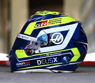 PRECOMMANDE - Spark 5HF241 Casque 1:5 - TGR Haas F1 Team - Ollie Bearman - 2026