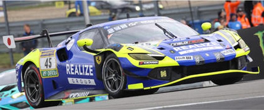 PRECOMMANDE - Looksmart LSRC224 1:43 - FERRARI 296 GT3 Evo26 N°45 REALIZE KONDO RACING  with Rinaldi 24H Nürburgring 2026  D. Perel - D. Marschall - T. Vermeulen - T. Neubauer