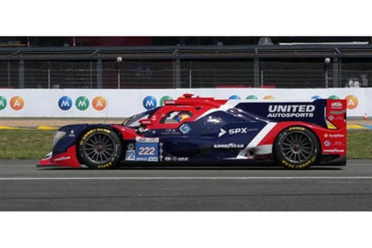 PRECOMMANDE - Spark S8416 1:43 - ORECA 07 - Gibson N°222 United Autosports 24H Le Mans 2026  D. Schneider – B. Hanley – O. Jarvis