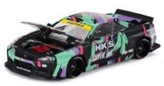 PRECOMMANDE - Kaido House KHMG280 1:64 - NISSAN Skyline GTR (R34) Kaido Works (V2 Aero) HKS 1999