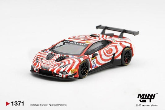PRECOMMANDE - Mini GT MGT01371-L 1:64 - LAMBORGHINI Huracan N°93 Wall Racing Winner Silver Cup 9th 12H Bathurst 2025 T. D'Alberto - B. Leitch - G. Denyer - A. Deitz