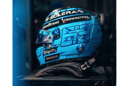 PRECOMMANDE - Spark 5HF269 Casque 1:5 - George Russell - Mercedes-AMG PETRONAS Formula One Team -  British GP 2026