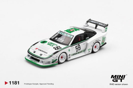 PRECOMMANDE - Mini GT MGT01181-R 1:64 - NISSAN 180SX LB-Super Silhouette White 2026