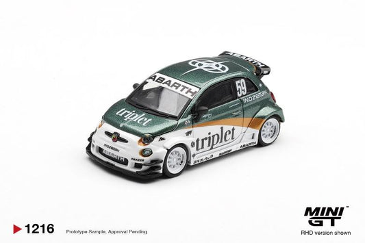 PRECOMMANDE - Mini GT MGT01216-R 1:64 - FIAT Abarth 595 LB-Works TY Edition 2026