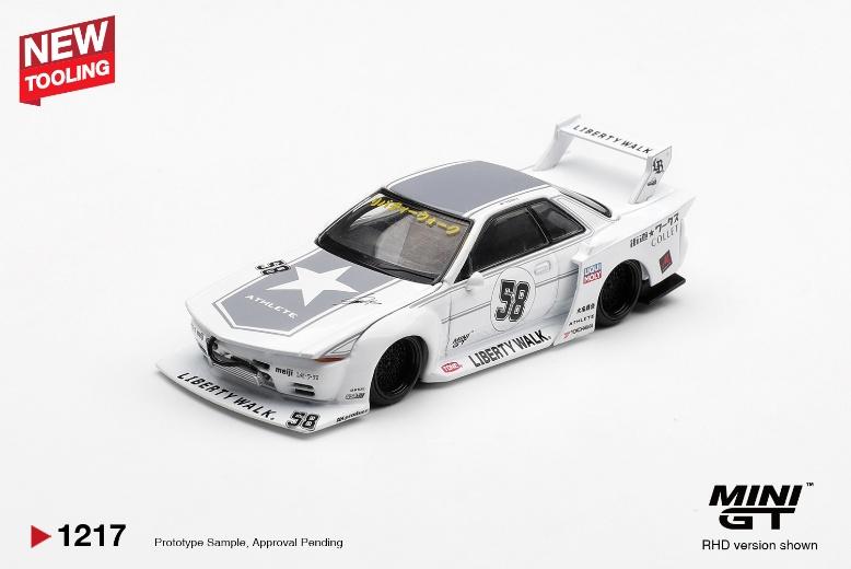 PRECOMMANDE - Mini GT MGT01217-R 1:64 - NISSAN GTR (R32) LB- Kaido Works TAS 2025