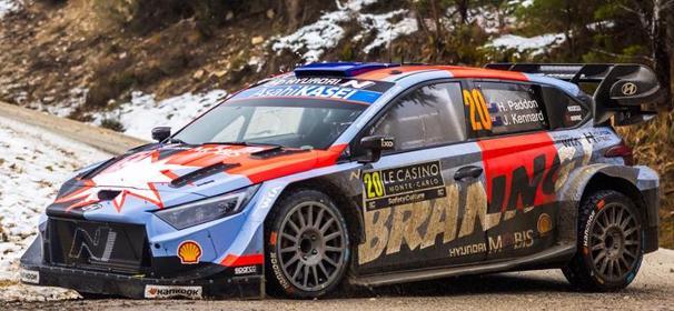 PRECOMMANDE - Spark S6921 1:43 - HYUNDAI i20 N Rally1 N°20 HYUNDAI SHELL MOBIS WORLD RALLY TEAM Rallye Monte Carlo 2026 H. Paddon - J. Kennard