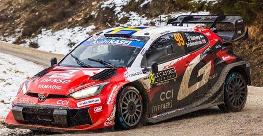 PRECOMMANDE - Spark S6916 1:43 - TOYOTA GR Yaris Rally1 N°99 TOYOTA GAZOO RACING WRT Winner Rallye Monte Carlo 2026 O. Solberg - E. Edmondson