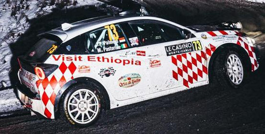 PRECOMMANDE - Spark S6943 1:43 - LANCIA Ypsilon N°73 JEAN PAUL PALMERO Rallye Monte Carlo 2026 J. P. Palmero - M. Pastorino