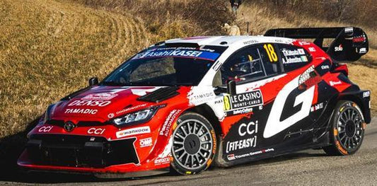 PRECOMMANDE - Spark S6914 1:43 - TOYOTA GR Yaris Rally1 N°18 TOYOTA GAZOO RACING WRT Rallye Monte Carlo 2026 T. Katsuta - A. Johnston