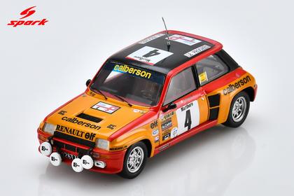 PRECOMMANDE - Spark SF373 1:43 - RENAULT 5 Turbo N°4 Tour Auto 1980  J. Ragnotti - JM. Andrié (Limited 300ex.)