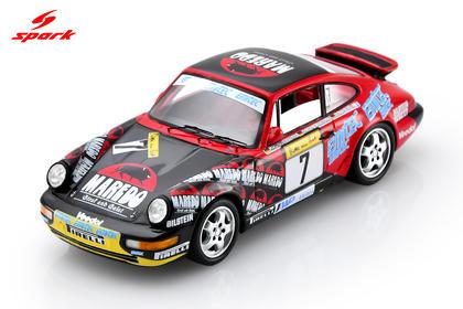 PRECOMMANDE - Spark SG1038 1:43 - PORSCHE 911 964 Carrera RS N°7 9th 24H Nurburgring 1992  W. Röhrl - A. Bovensiepen - R. Kussmaul - G. Memminger (Limited 300ex.)