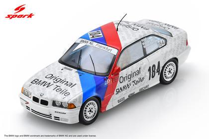 PRECOMMANDE - Spark SG1039 1:43 - BMW 325i E36 N°184 33th 24H Nurburgring 1992  T. Voigt - C. Mühlberger - D. Möller-Sonntag (Limited 300ex.)