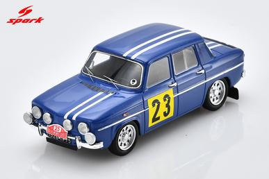 PRECOMMANDE - Spark S5550 1:43 - RENAULT 8 Gordini 1300 N°23 7th Rallye Monte Carlo 1967 J-F. Piot - M. Karaly