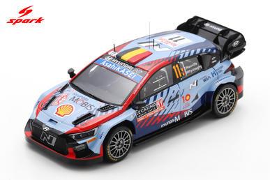 PRECOMMANDE - Spark S6910 1:43 - HYUNDAI i20N Rally1 N°11 Winner Rallye Monte Carlo 2024 T. Neuville - M. Wydaeghe