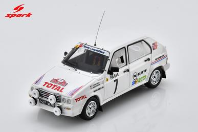 PRECOMMANDE - Spark S8906 1:43 - CITROËN Visa 1000 Pistes N°7 8th Rallye Monte Carlo 1985 J-C. Andruet - A. Peuvergne