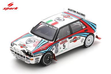 PRECOMMANDE - Spark S9022 1:43 - LANCIA Delta HF Integrale EVO N°5 Winner Rallye Sanremo 1992 A. Aghini - S. Farnocchia