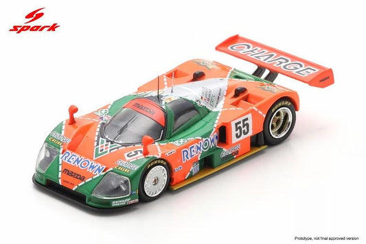 PRECOMMANDE - Spark 64LM91 1:64 - MAZDA 787 B N°55 Winner Le Mans 24H 1991  V. Weidler - J. Herbert - B. Gachot
