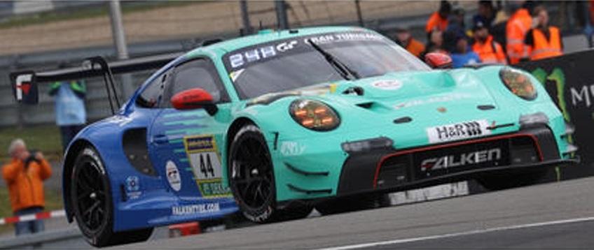 PRECOMMANDE - Spark SG1065 1:43 - PORSCHE 911 GT3 R (992) Evo26 N°44 Falken Motorsports  24H Nürburgring 2026 K. Bachler - T. Heinemann - S. Müller -  M. Schuring (Limited 300ex.)