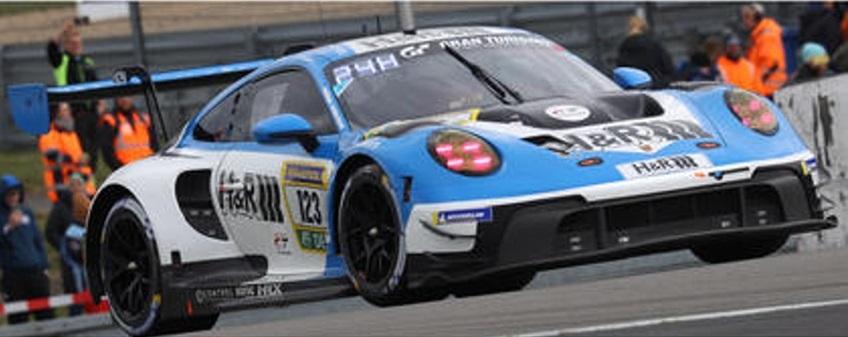 PRECOMMANDE - Spark SG1085 1:43 - PORSCHE 911 GT3 R (992) Evo26 N°123 Mühlner Motorsport powered by H&R 24H Nürburgring 2026 M. Rump - B. Bünnagel - A. Brundle (Limited 300ex.)