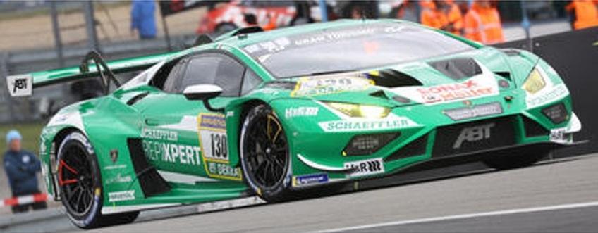 PRECOMMANDE - Spark SG1086 1:43 - LAMBORGHINI Huracan GT3 EVO2 N°130 Team ABT 24H Nürburgring 2026  M. Mapelli - N. Catsburg - N. Yelloly (Limited 300ex.)