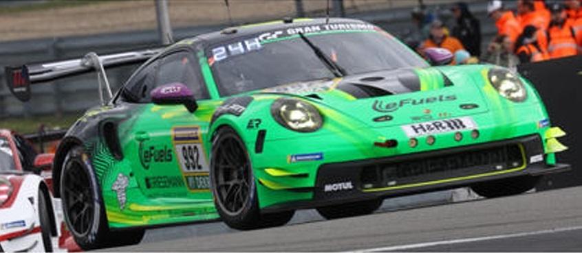 PRECOMMANDE - Spark SG1101 1:43 - PORSCHE 911 GT3 CUP MR N°992 Manthey Team eFuel Griesemann  24H Nürburgring 2026 B. Griesemann - G. Griesemann - D. Adorf -  M. Holzer (Limited 300ex.)