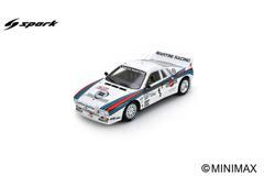 PRE-ORDER - Spark 18S1043 1:18 - LANCIA 037 Rally N°1 Winner Rallye Monte Carlo 1983 W. Röhrl - C. Geistdörfer