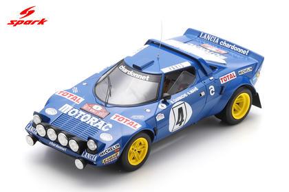 PRECOMMANDE - Spark 18S947 1:18 - LANCIA Stratos N°4 Winner Rallye Monte Carlo 1979  B. Darniche - A. Mahé