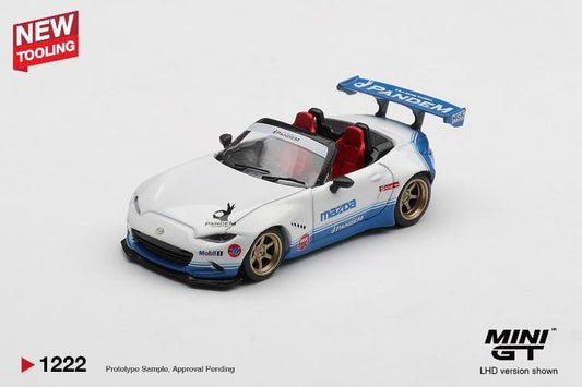 PRECOMMANDE - Mini GT MGT01222-L 1:64 - MAZDA MX-5 Miata (ND) Pandem IMSA 2025